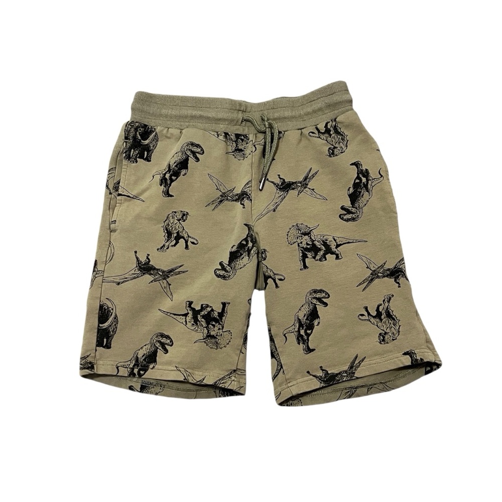 Tag Khaki Dinosaurs Shorts Kids Boy Size 10